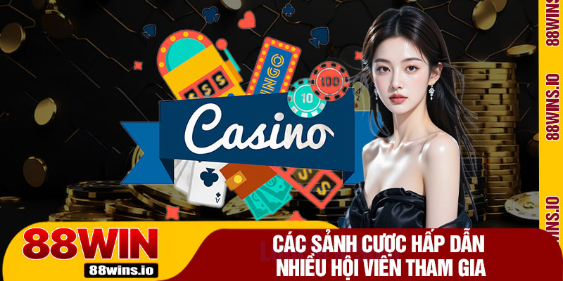 Các Sảnh Cược Hấp Dẫn Nhiều Hội Viên Tham Gia