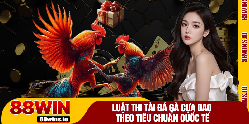 Luật Thi Tài Đá Gà Cựa Dao Theo Tiêu Chuẩn Quốc Tế